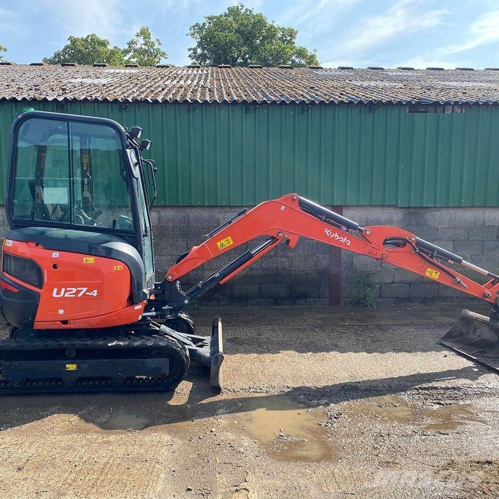 Kubota U 27-4 Mini bageri <7t