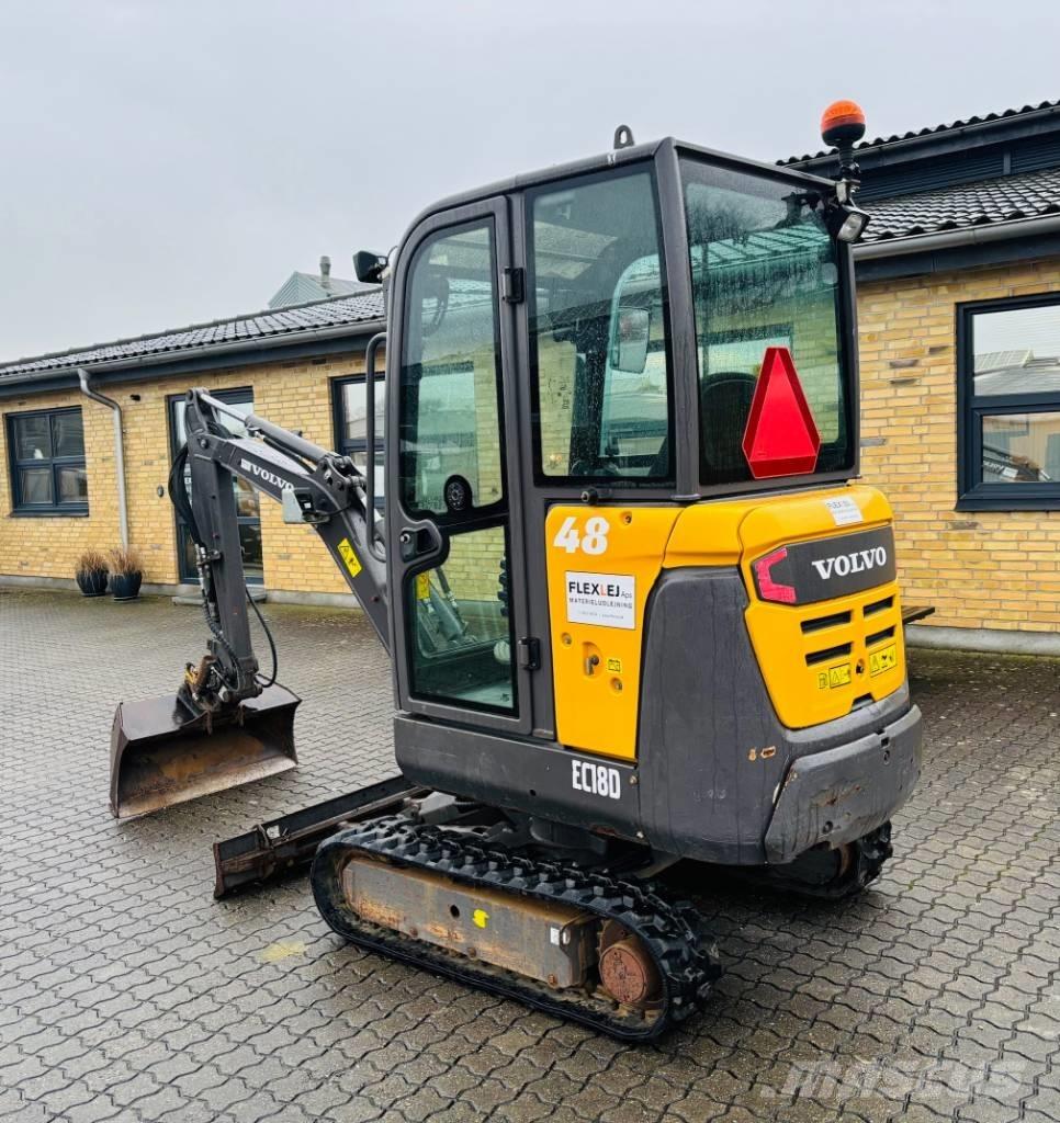 Volvo EC 18 Mini bageri <7t