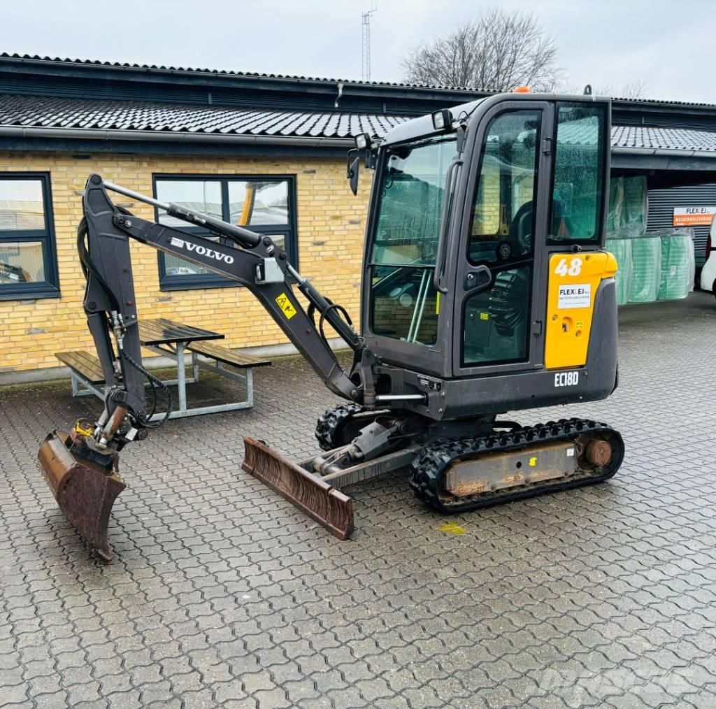 Volvo EC 18 Mini bageri <7t