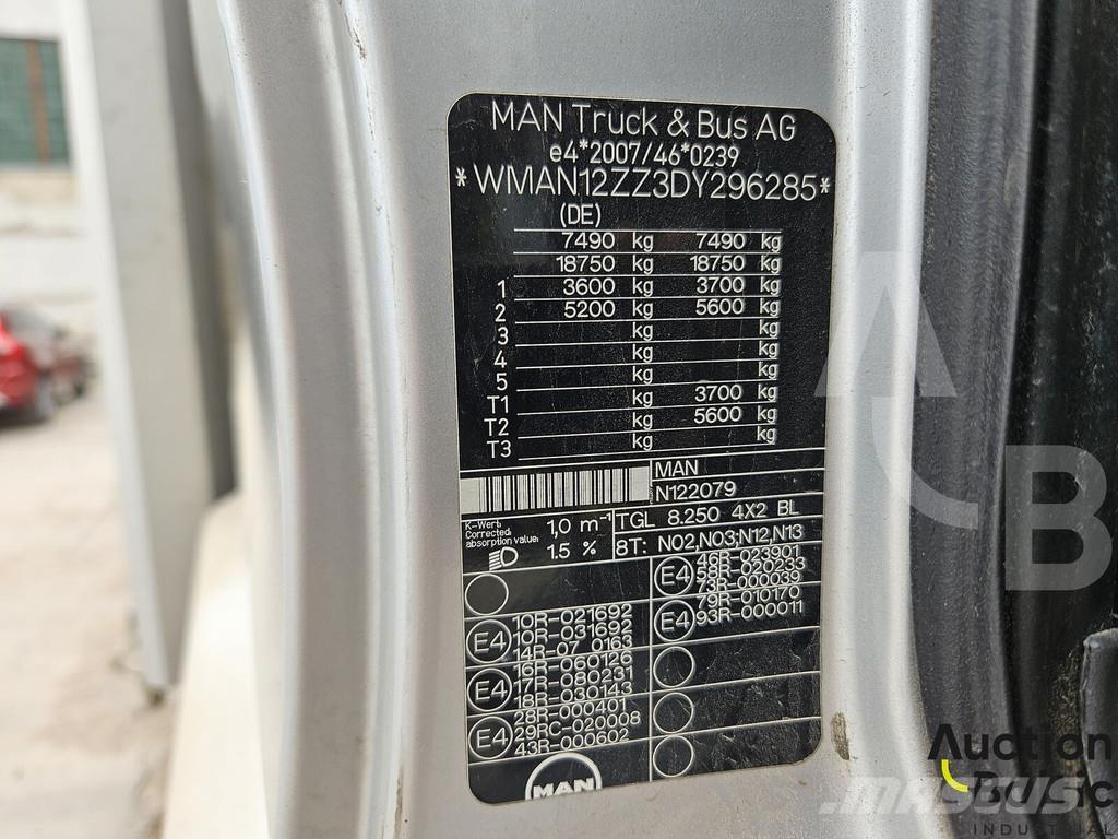 MAN TGL8.250 Kamioni sa ceradom