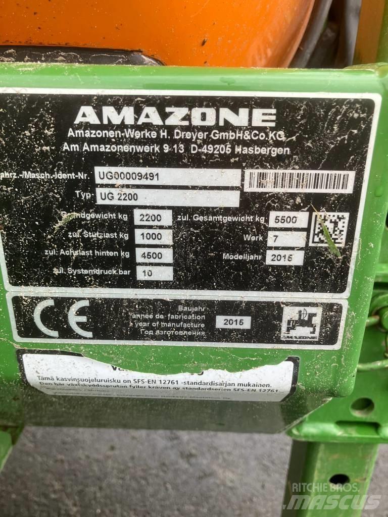 Amazone UG 2200 Vučene prskalice
