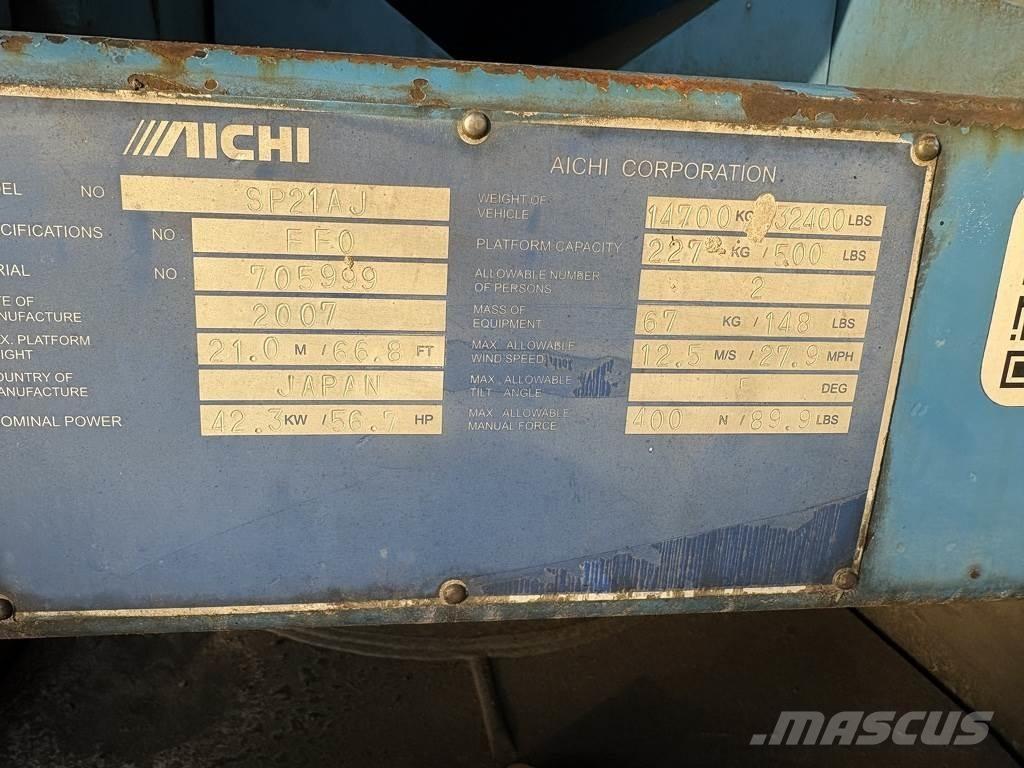 Aichi Sp21aj Teleskopske podizne platforme