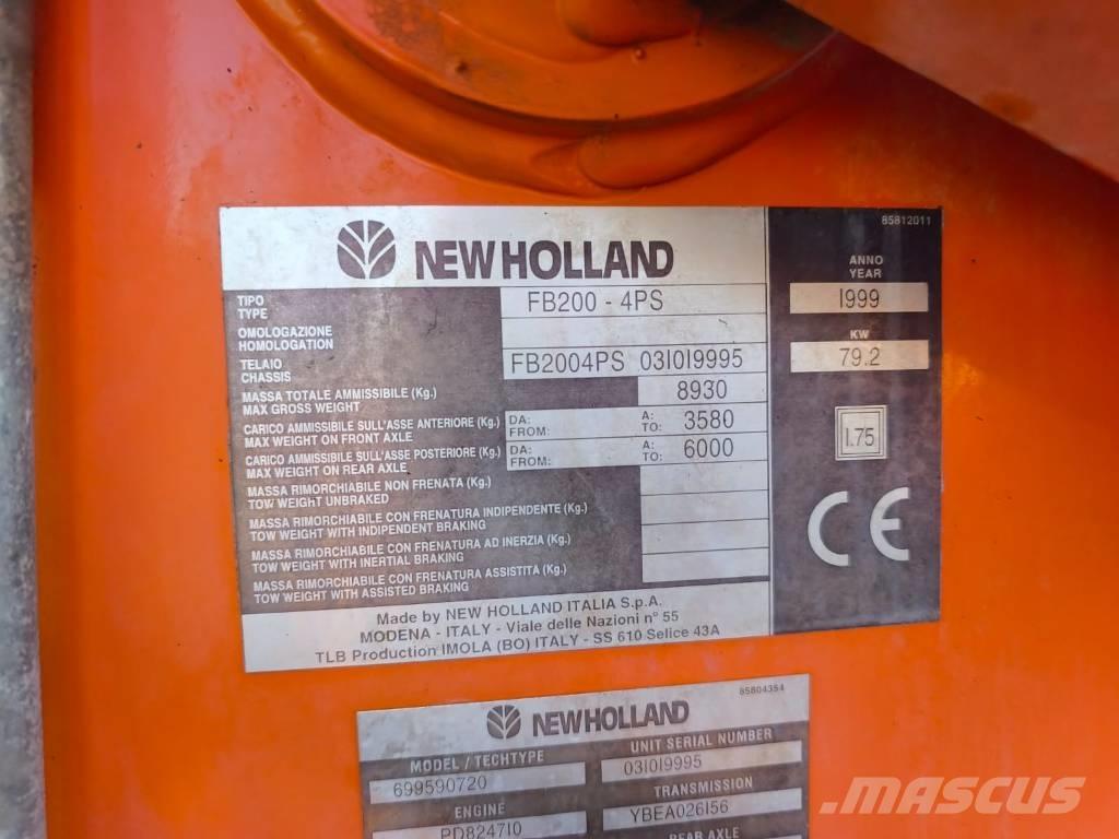 New Holland FB 200 Utovarni rovokopači