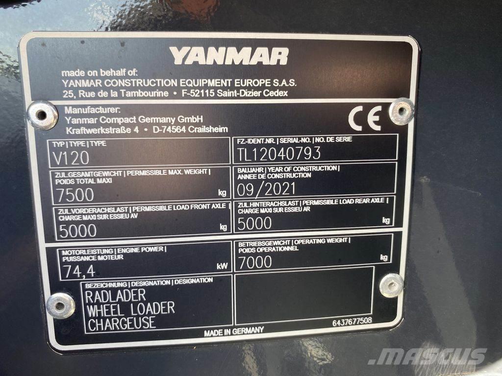 Yanmar V120 Utovarivači na kotačima