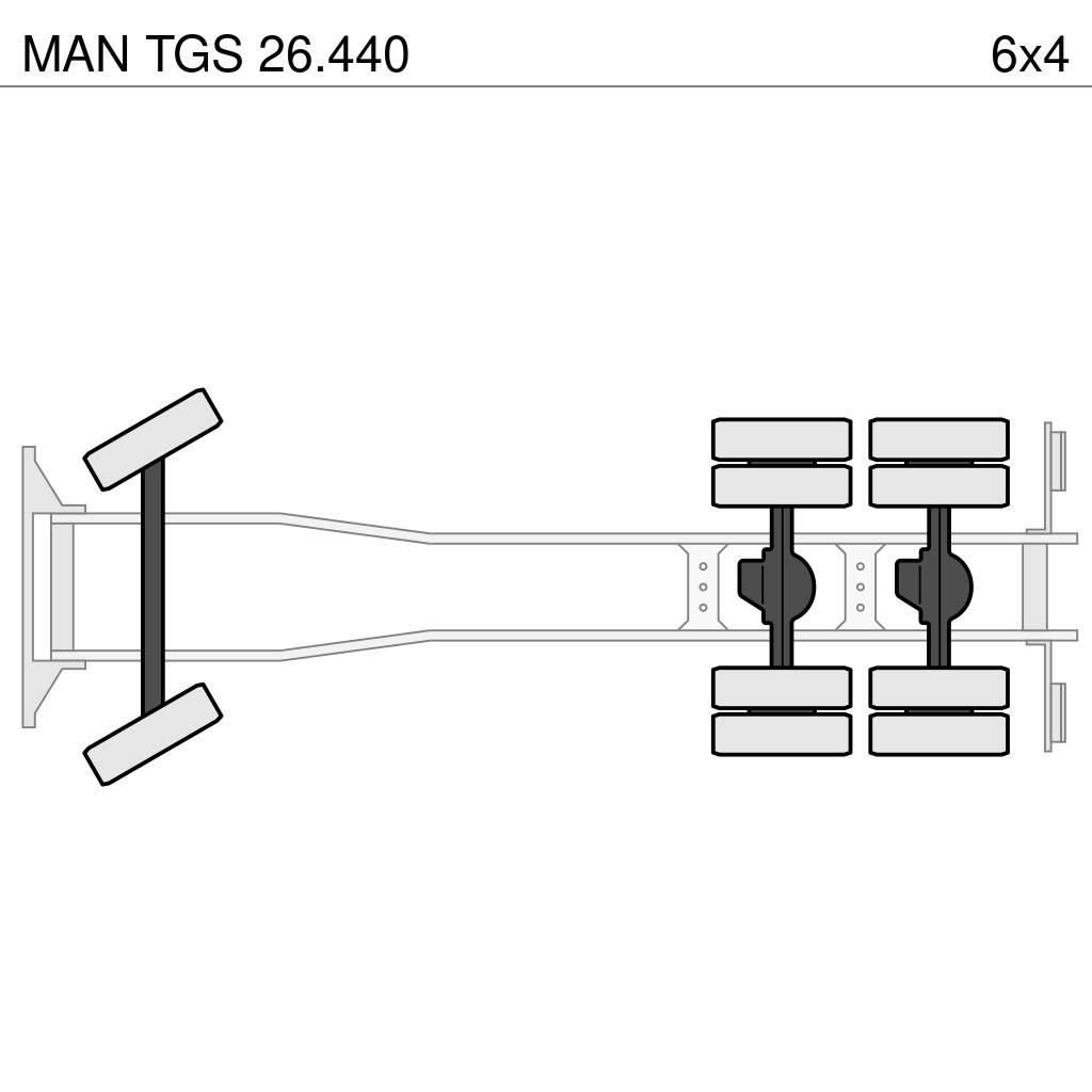 MAN TGS 26.440 Kiper kamioni