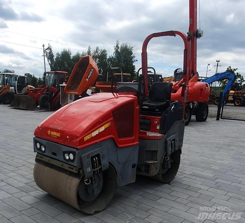 Bomag BW 100 AD-5 Valjci sa dvojnim bubnjem