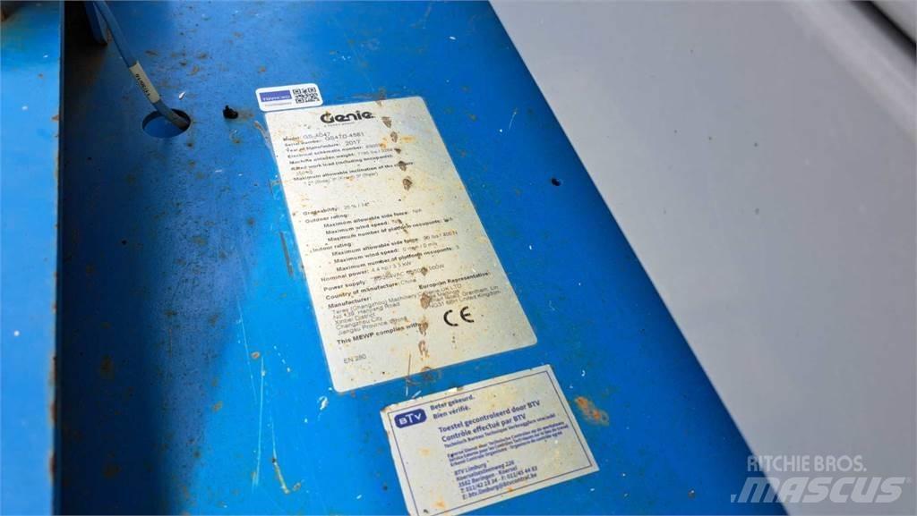 Genie GS4047 Škaraste platforme