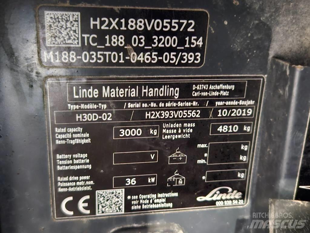 Linde H30D Dizelski viličari