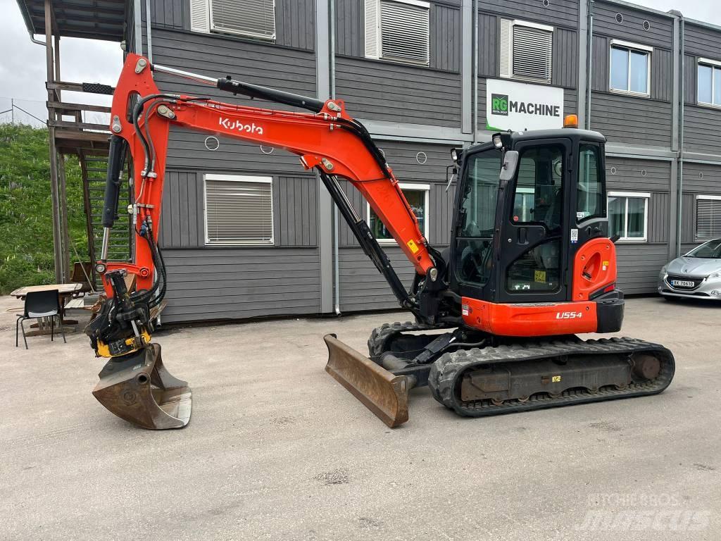 Kubota U 55-4 Mini bageri <7t