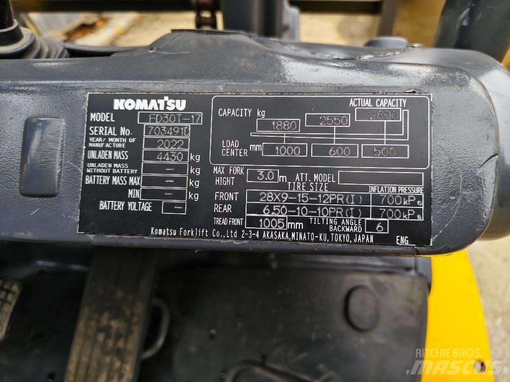 Komatsu 30 Dizelski viličari