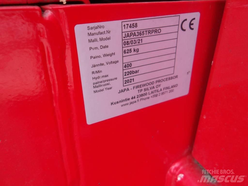 Japa 365 PRO TR Drvosječači cjepači i rezači
