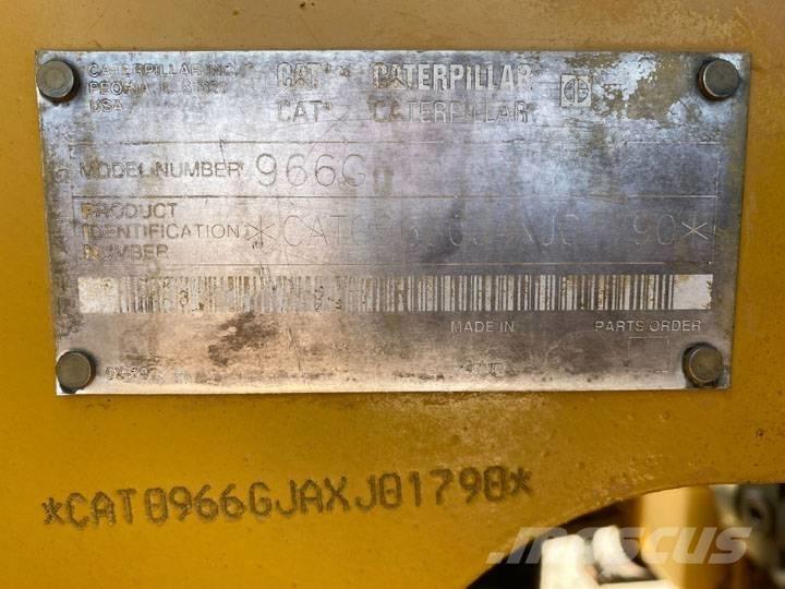CAT 966 G II Utovarivači na kotačima