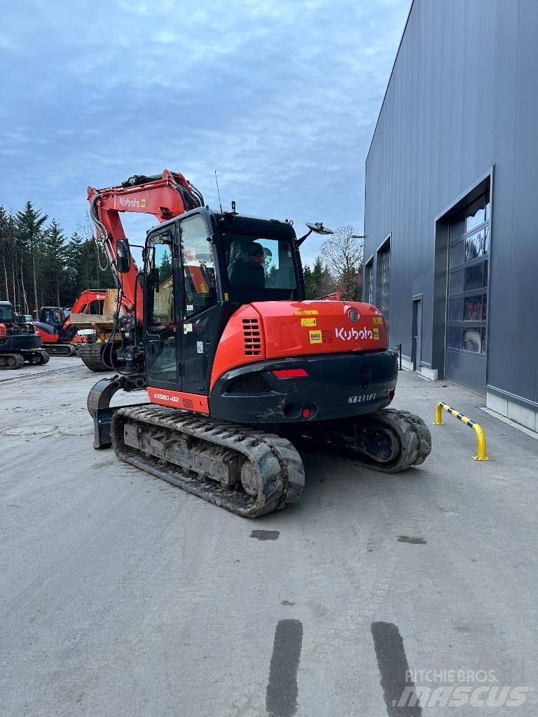 Kubota KX 080-4 Mini bageri <7t