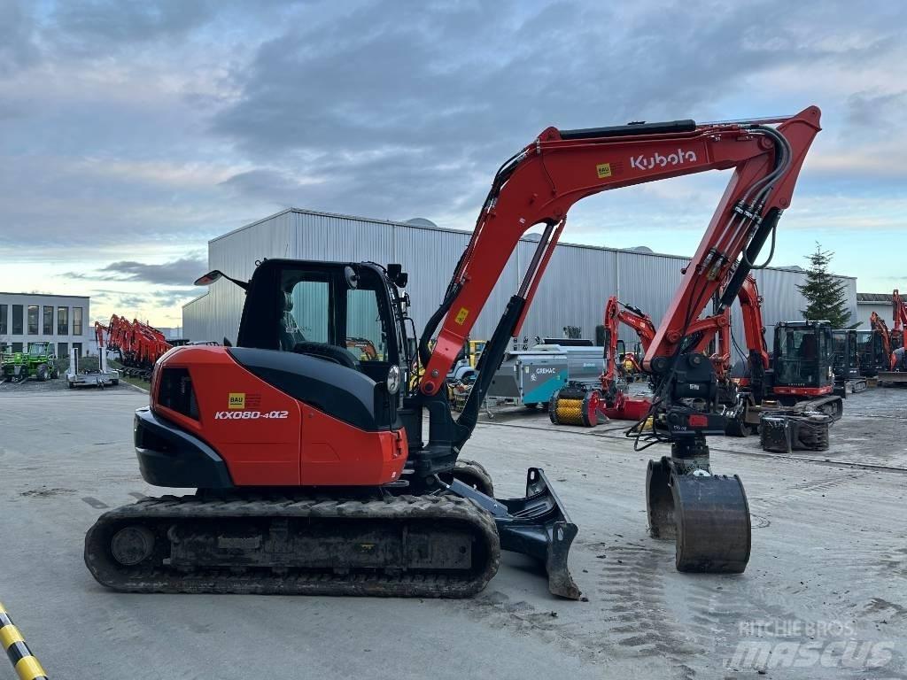 Kubota KX 080-4 Mini bageri <7t