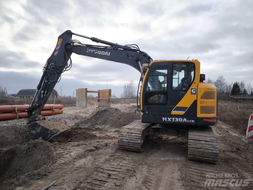 Hyundai HX130ALCR Bageri gusjeničari