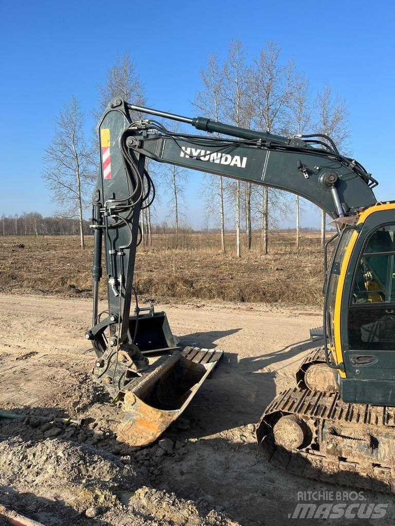 Hyundai HX130ALCR Bageri gusjeničari
