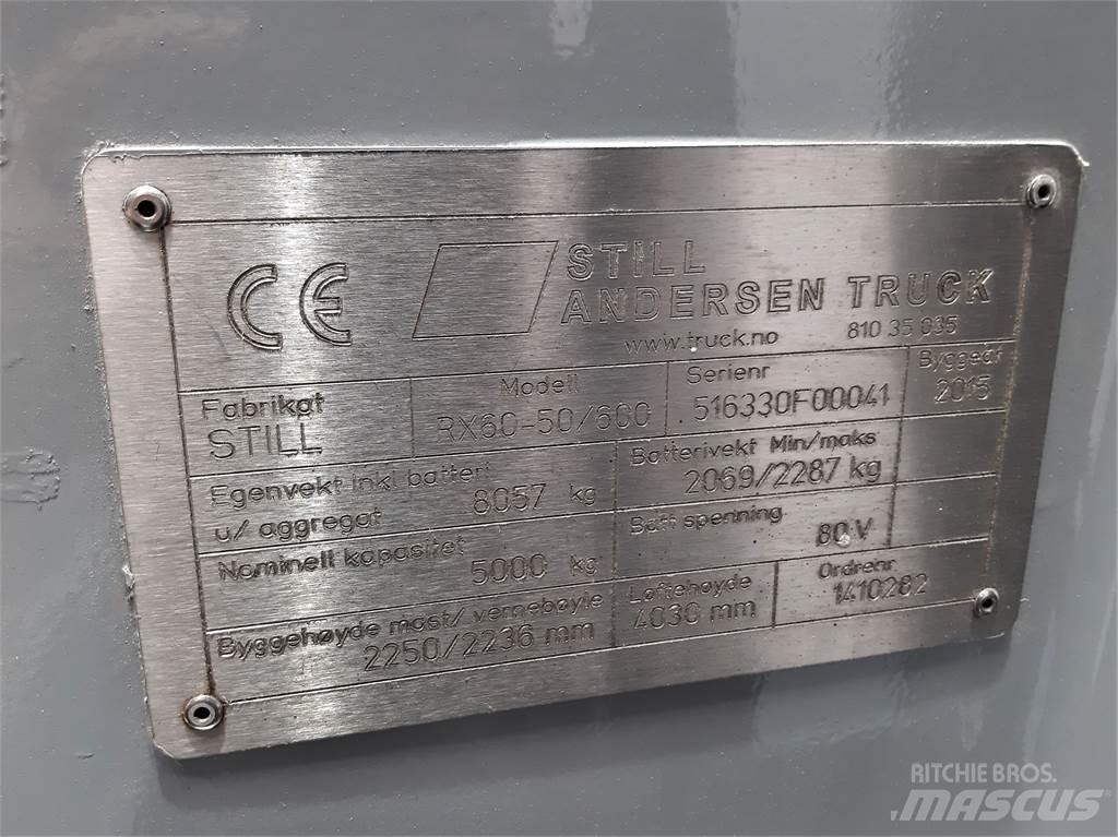 Still RX60 50 600 Električni viličari