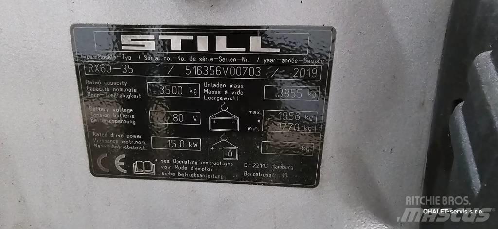 Still RX 60-35 Električni viličari