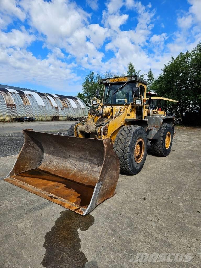 Hanomag 55 D Utovarivači na kotačima