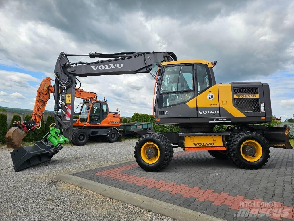 Volvo EW 160 E Bageri na kotačima