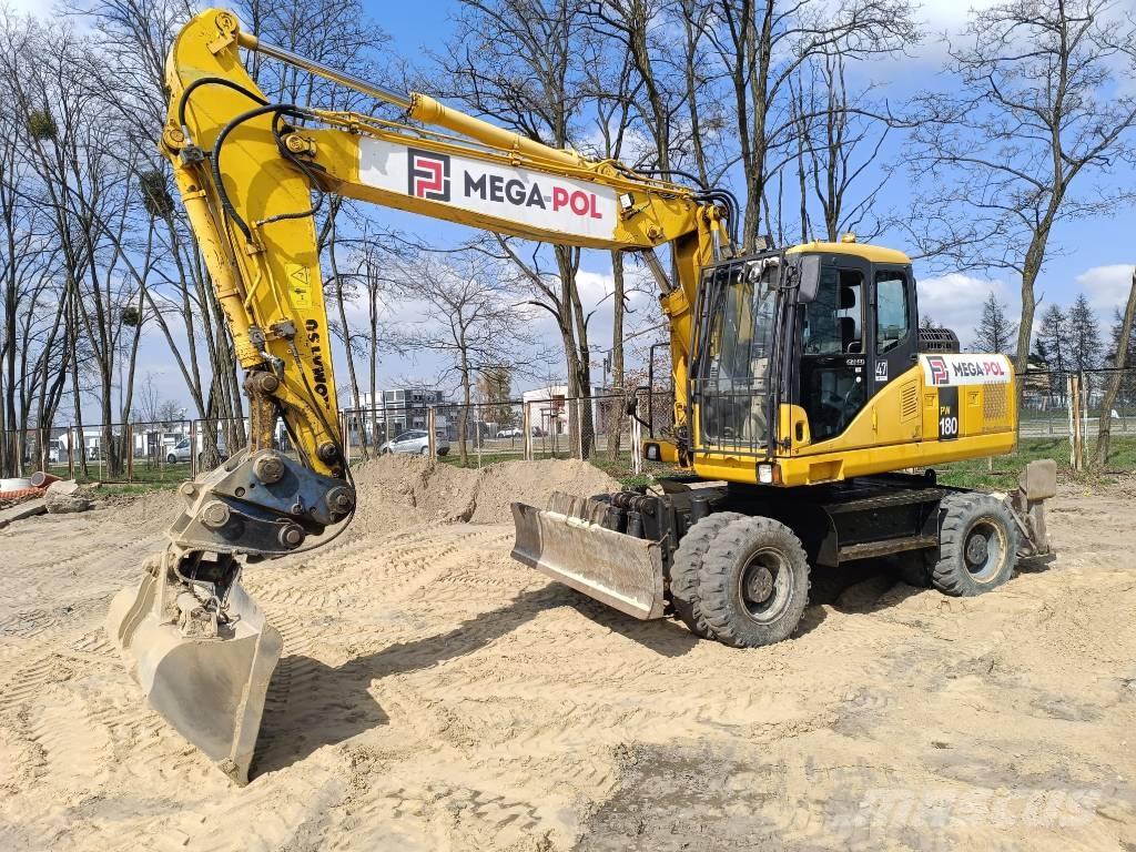 Komatsu PW180-7E0 Bageri na kotačima