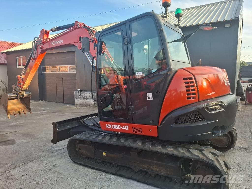 Kubota Kx 0-80-4 Midi bageri 7t – 12t