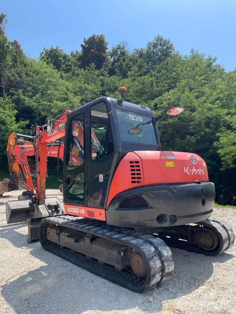 Kubota KX 080-4 Midi bageri 7t – 12t