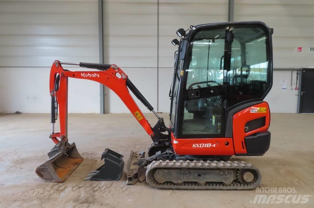 Kubota KX 018-4 Mini bageri <7t