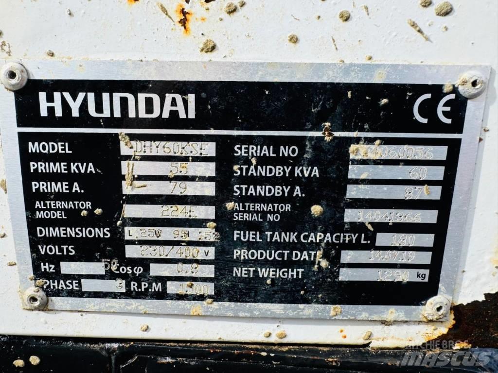 Hyundai DHY60KSE Dizel agregati