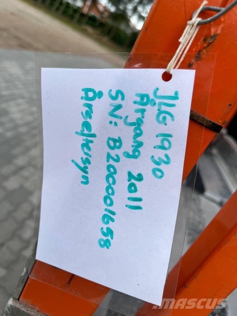 JLG 1930 ES Škaraste platforme