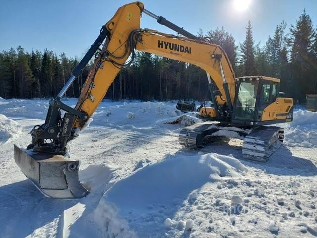 Hyundai HX 260L Bageri gusjeničari