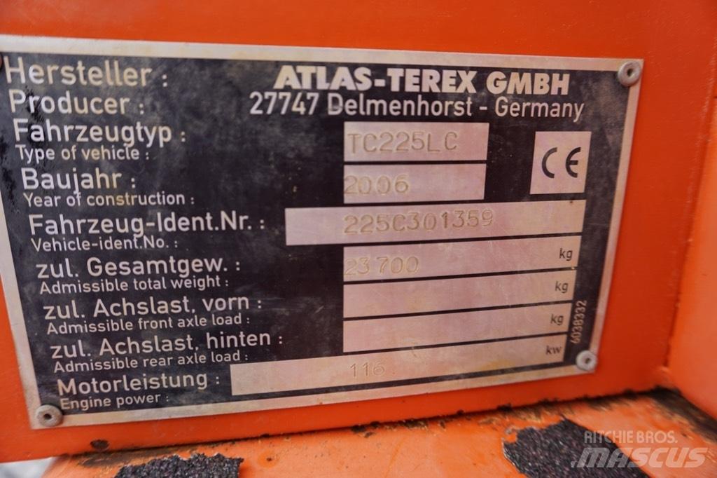 Terex TC225 LC Bageri gusjeničari