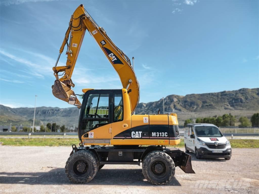 CAT M 313 C Bageri na kotačima