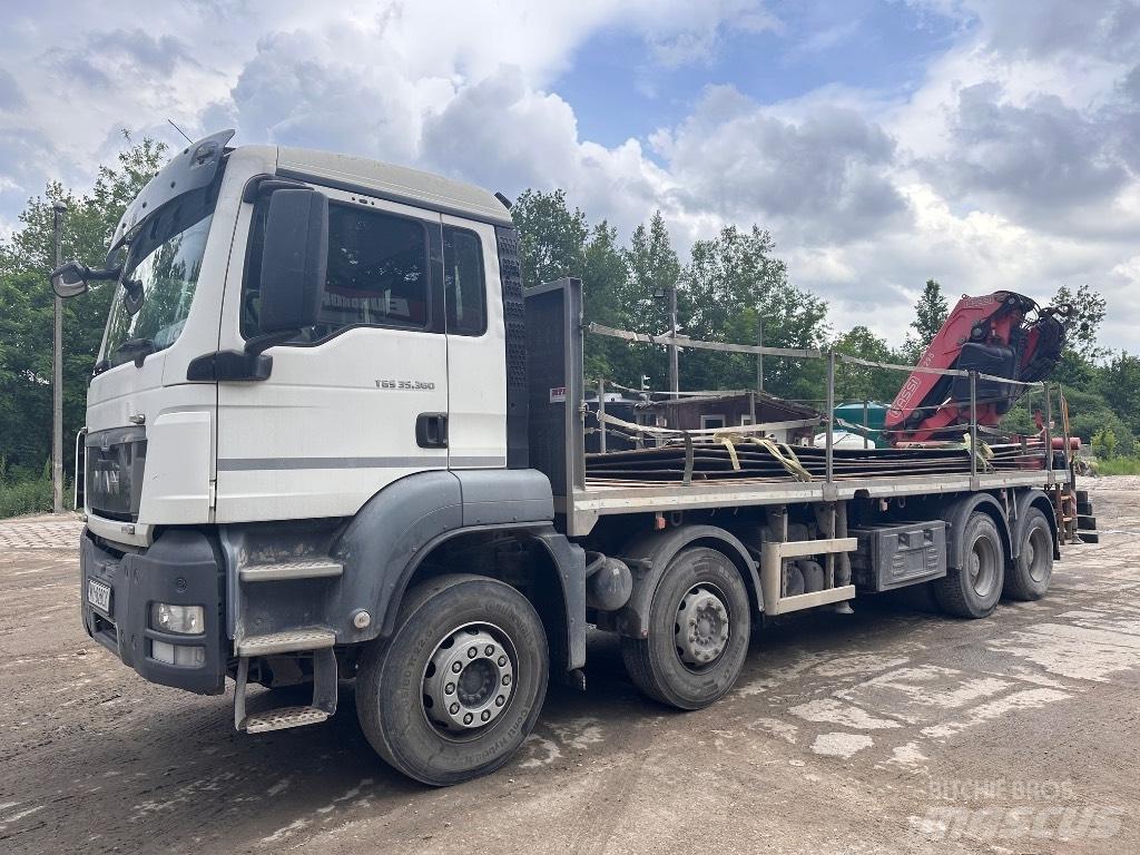 MAN TGS 35.360 8x4 Kamioni sa kranom