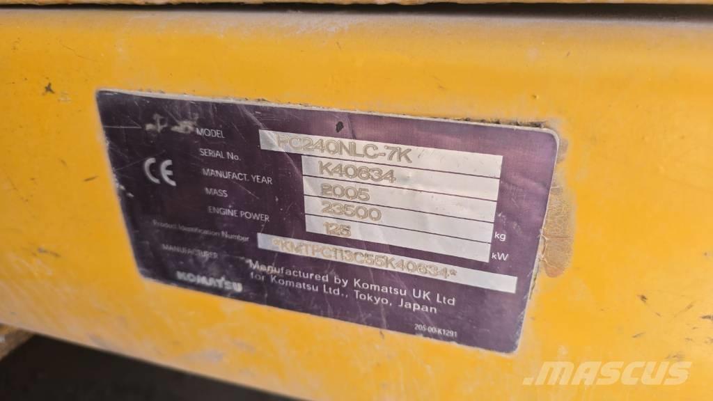 Komatsu PC 240 NLC-7 Bageri gusjeničari