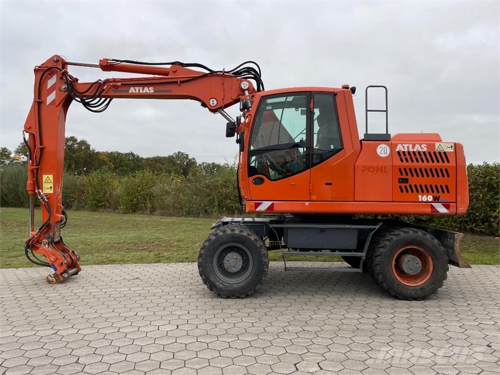 Atlas 160W-BLUE Bageri na kotačima
