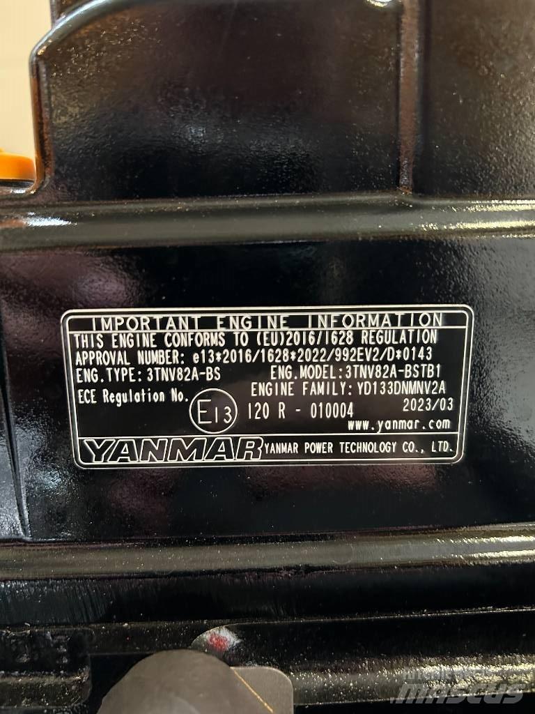Yanmar 3TNV82 A Motori