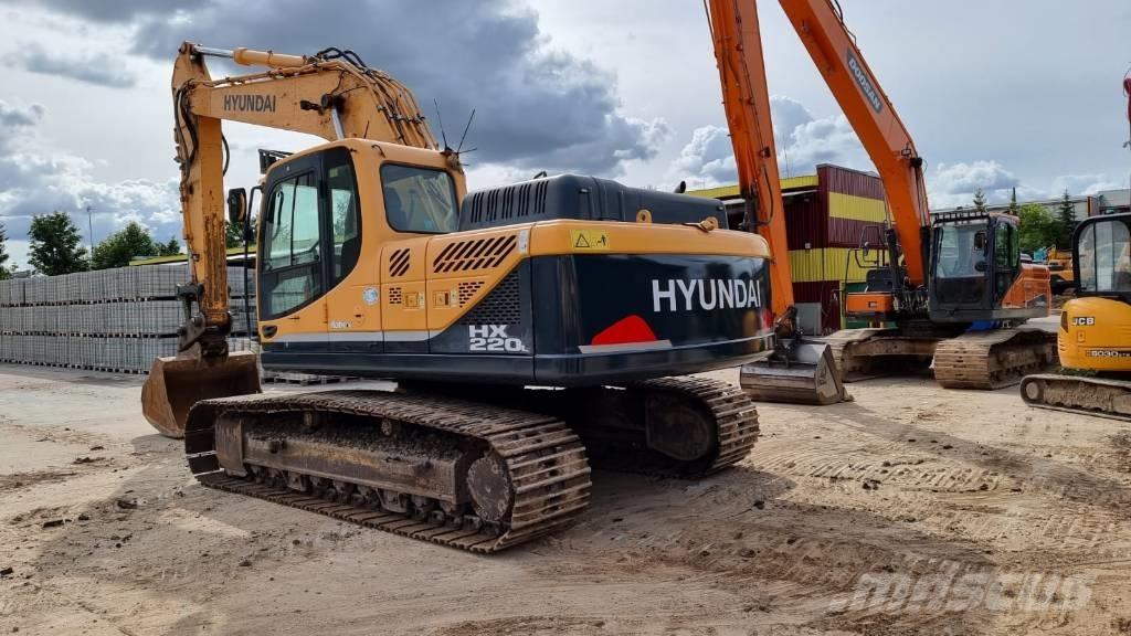 Hyundai 220 LC Bageri gusjeničari