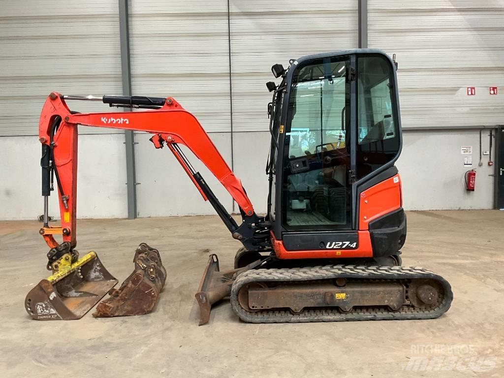 Kubota U 27-4 Mini bageri <7t