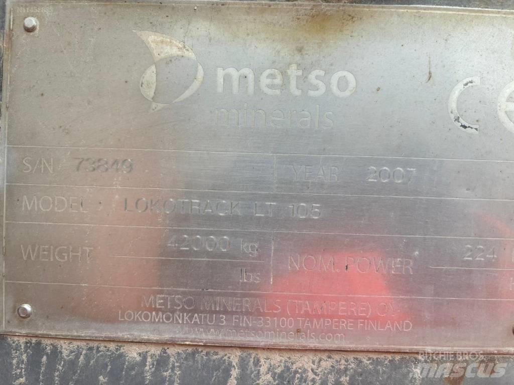 Metso LT 105 Mobilne drobilice