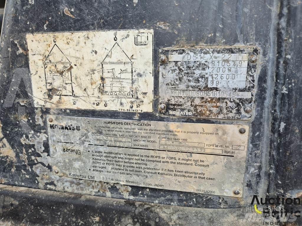 Komatsu D51 Buldožeri gusjeničari
