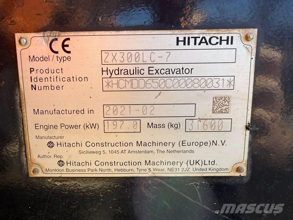 Hitachi ZX 300 LC-7 Bageri gusjeničari