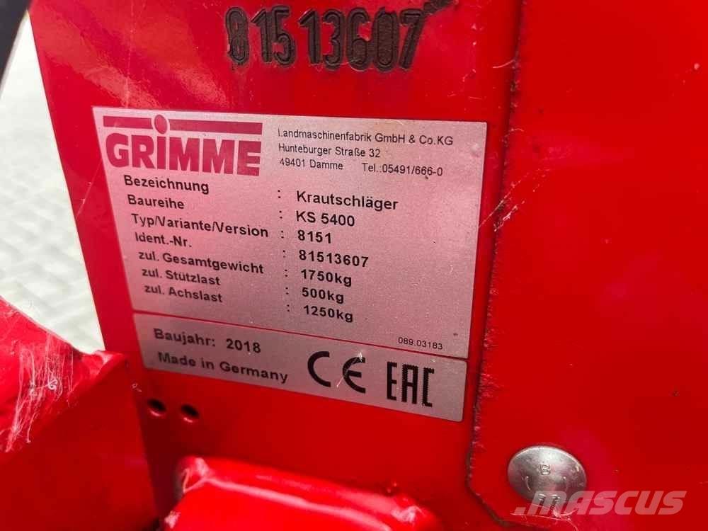 Grimme KS 5400 Oprema za krumpir - Ostalo