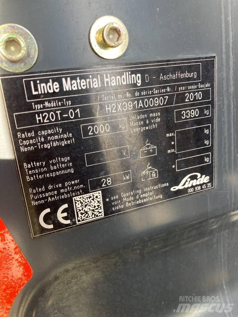 Linde H20T/391 Plinski viličari