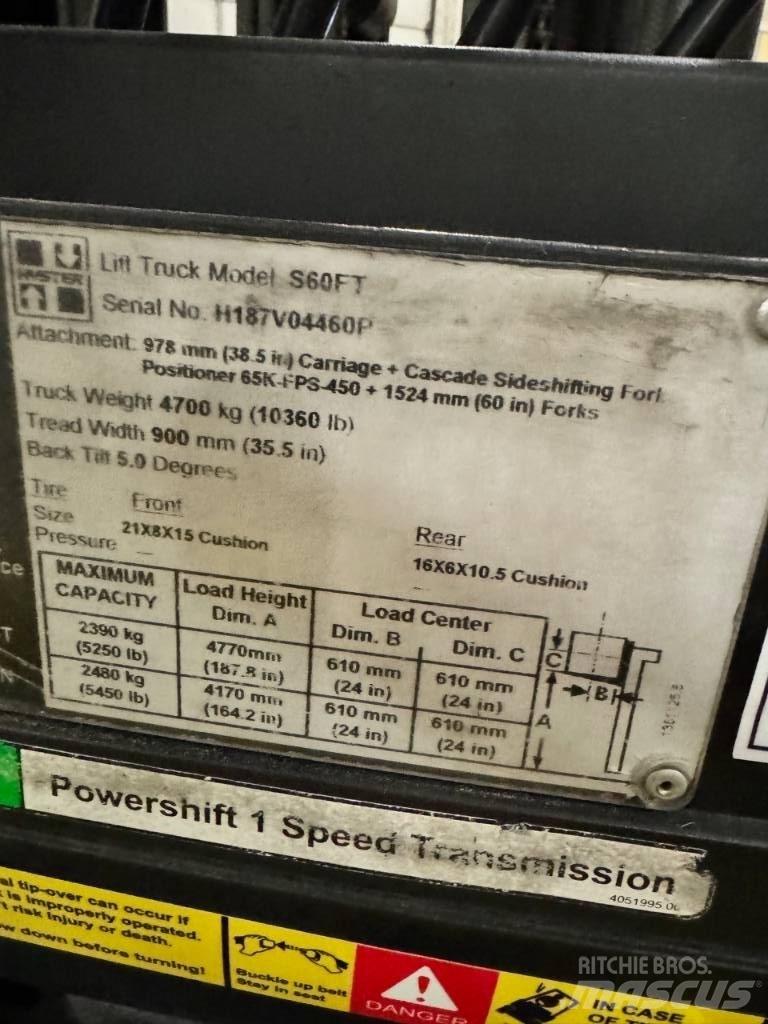 Hyster S 60 FT Viličari - ostalo