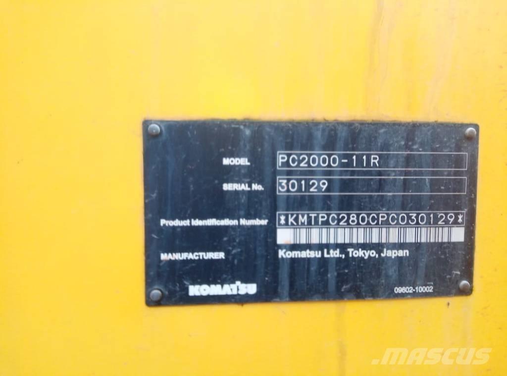 Komatsu PC 2000 Bageri gusjeničari