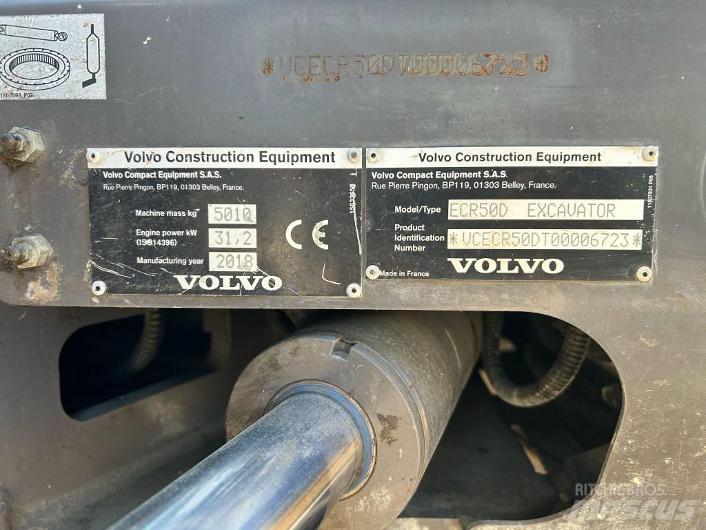 Volvo ECR 50 D Mini bageri <7t