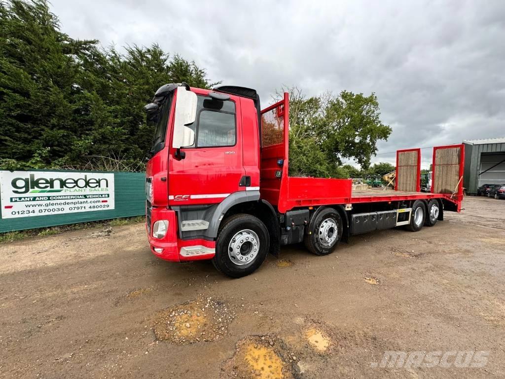 DAF CF 400 Kamioni s ravnim pločom / vitlom