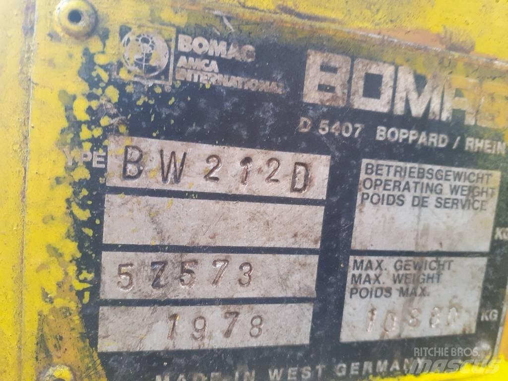 Bomag BW 212 D Kompaktori zemlje