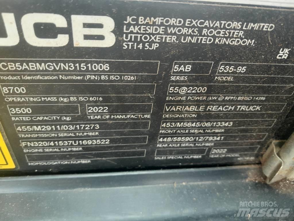 JCB 535-95 Teleskopski viličari